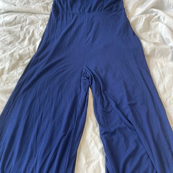 Mikey & Joey NWT Blue ruffle jumpsuit - Picture 3 of 5